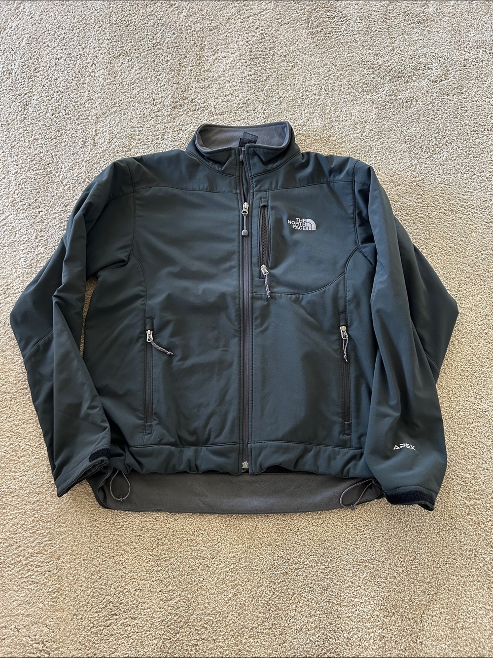The North Face Men’s Black Apex Softshell Jacket